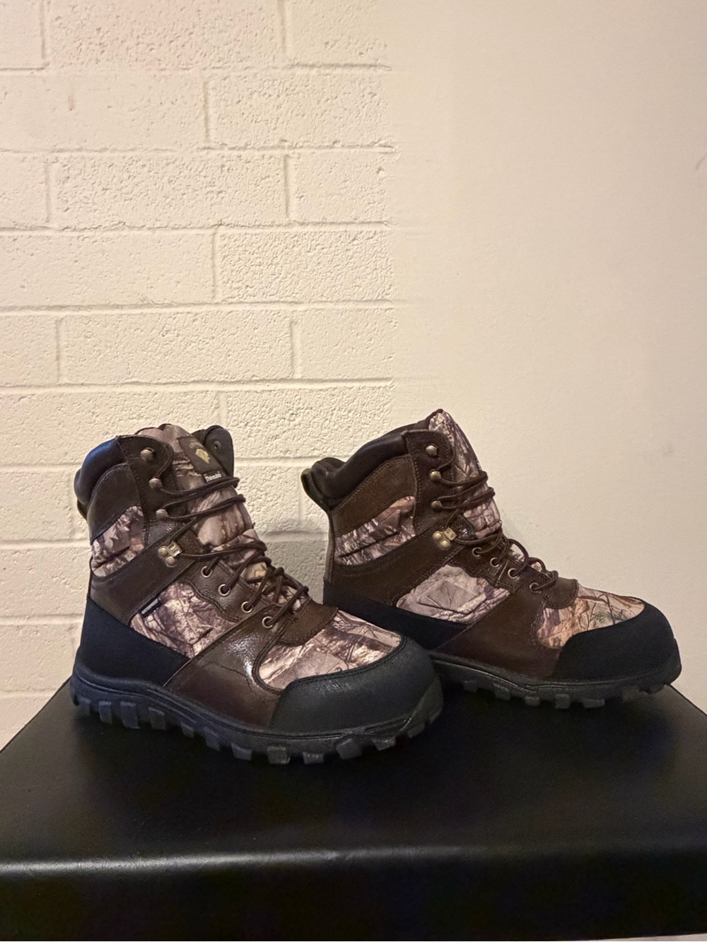 Herman Survivors Men's 11W Waterproof Camo Hunting Boots 400g Thinsulate